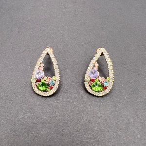 Multiple cloure earrings . This is beautiful earrings.